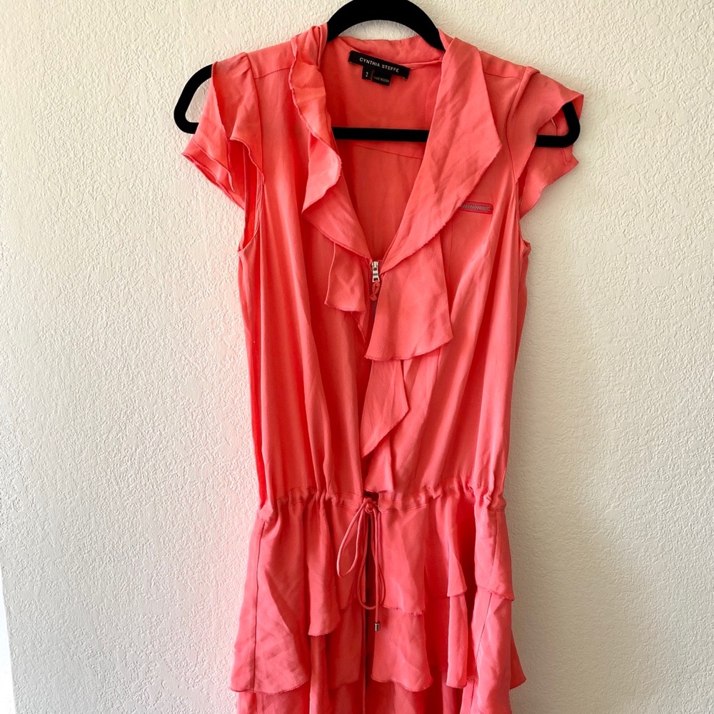Cynthia Steffe Coral Dress